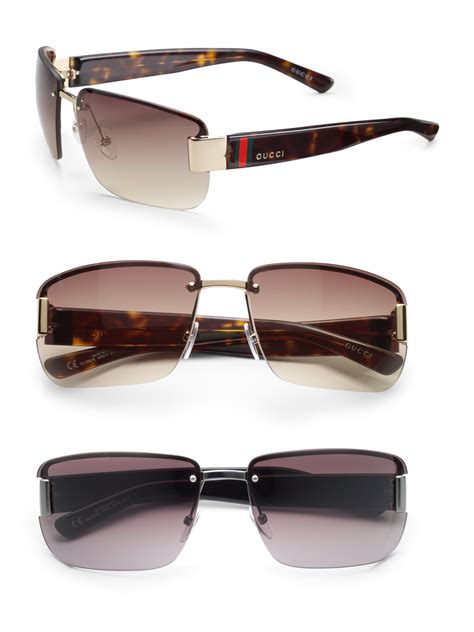 mens gucci rimless sunglasses|Gucci men sunglasses on sale.